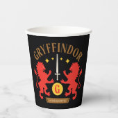 GRYFFINDOR™ House Double Lion Sword Graphic Papieren Bekers (Voorkant)