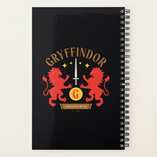 GRYFFINDOR™ House Double Lion Sword Graphic Planner (Achterkant)