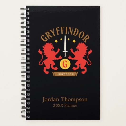 GRYFFINDOR™ House Double Lion Sword Graphic Planner (Voorkant)