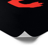 GRYFFINDOR™ House Double Lion Sword Graphic Poster (Hoek)