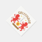 GRYFFINDOR™ House Double Lion Sword Graphic Servet (Hoek)