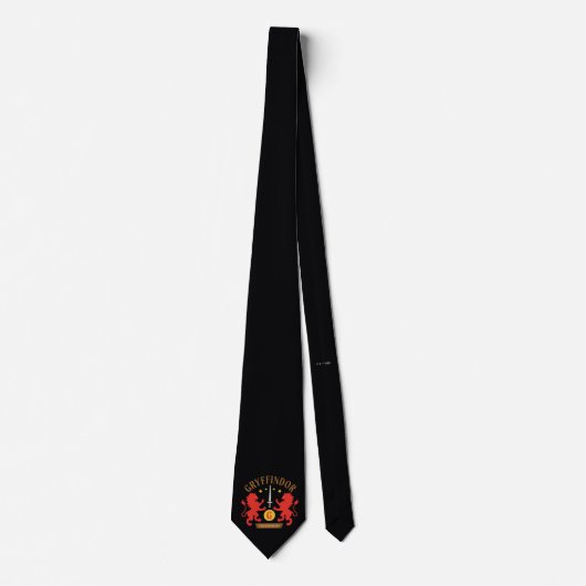GRYFFINDOR™ House Double Lion Sword Graphic Stropdas (Voorkant)