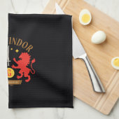 GRYFFINDOR™ House Double Lion Sword Graphic Theedoek (Quarter Fold)