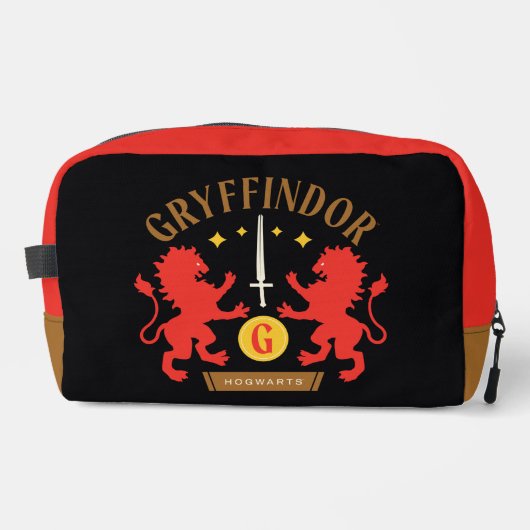 GRYFFINDOR™ House Double Lion Sword Graphic Toilettasje (Voorkant)
