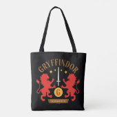 GRYFFINDOR™ House Double Lion Sword Graphic Tote Bag (Achterkant)