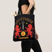 GRYFFINDOR™ House Double Lion Sword Graphic Tote Bag (Dichtbij)