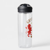 GRYFFINDOR™ House Double Lion Sword Graphic Waterfles (Voorkant)