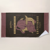 GRYFFINDOR™ Huis Dapper in hart en nieren Strandlaken (Voorkant)