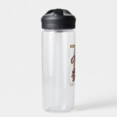 GRYFFINDOR™ Huis Dapper in hart en nieren Waterfles (Voorkant)