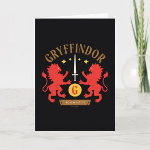 GRYFFINDOR™ Huis Dubbele Leeuw Zwaard Grafiek Kaart