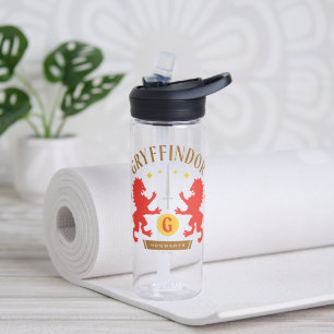 GRYFFINDOR™ Huis Dubbele Leeuw Zwaard Grafiek Waterfles