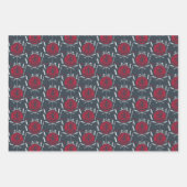 GRYFFINDOR™ Kerstbal Graphic Inpakpapier Vel (Voorkant 2)
