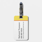 GRYFFINDOR™ Prefect Badge Bagagelabel (Achterkant verticaal)