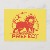 GRYFFINDOR™ Prefect Badge Briefkaart (Voorkant)