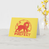 GRYFFINDOR™ Prefect Badge Kaart (Gele Bloem)