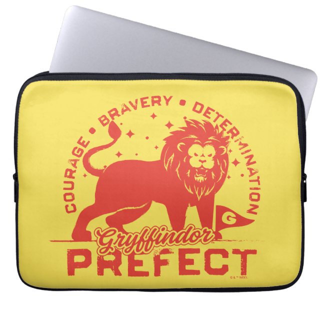 GRYFFINDOR™ Prefect Badge Laptop Sleeve (Voorkant)