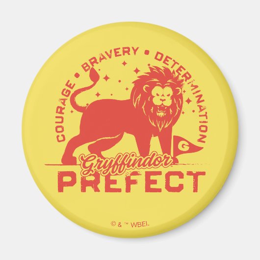 GRYFFINDOR™ Prefect Badge Magneet (Voorkant)