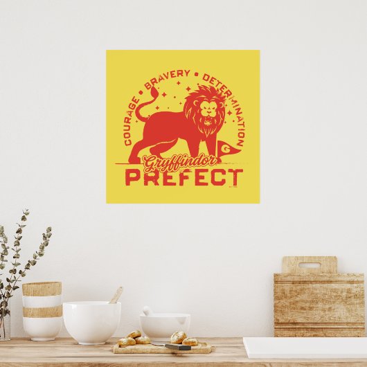 GRYFFINDOR™ Prefect Badge Poster (Keuken)