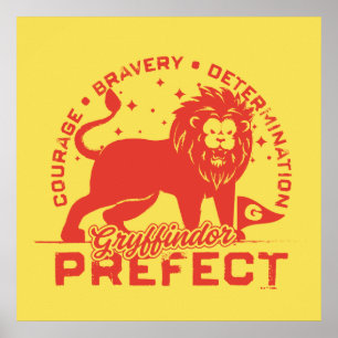 GRYFFINDOR™ Prefect Badge Poster