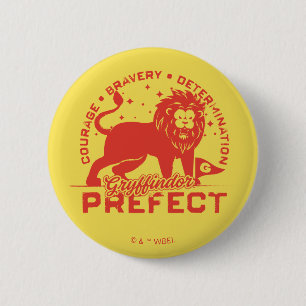 GRYFFINDOR™ Prefect Badge Ronde Button 5,7 Cm