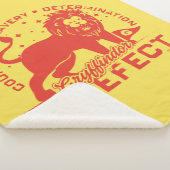 GRYFFINDOR™ Prefect Badge Sherpa Deken (3/4)