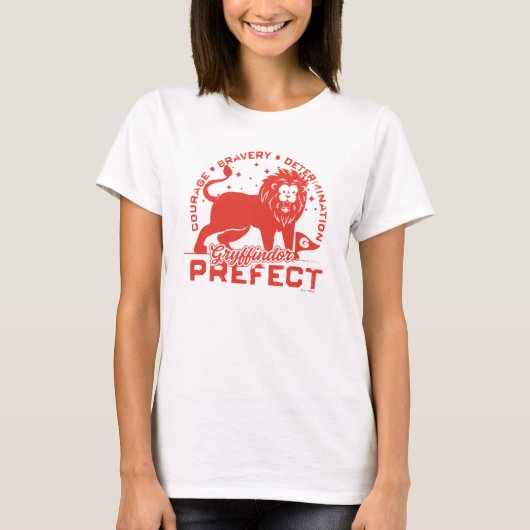 GRYFFINDOR™ Prefect Badge T-shirt (Voorkant)