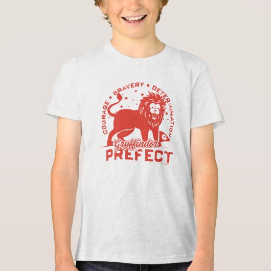 GRYFFINDOR™ Prefect Badge Tri-Blend Shirt (Voorkant)
