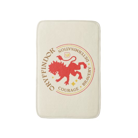 GRYFFINDOR™ Red Lion House Pride Badge Badmat (Voorkant Verticaal)