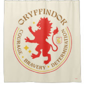 GRYFFINDOR™ Red Lion House Pride Badge Douchegordijn (Voorkant)