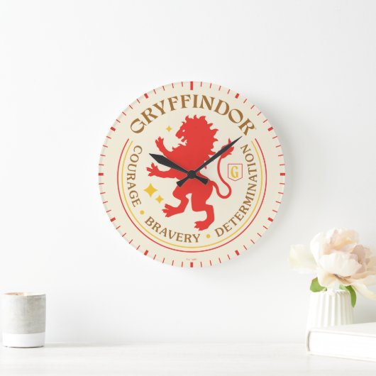 GRYFFINDOR™ Red Lion House Pride Badge Grote Klok (Huis)