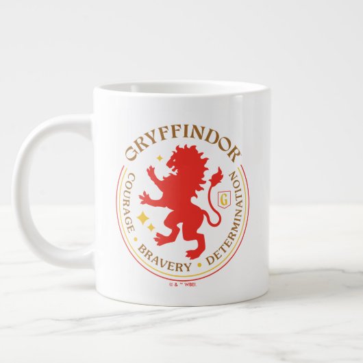 GRYFFINDOR™ Red Lion House Pride Badge Grote Koffiekop (Links)
