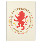 GRYFFINDOR™ Red Lion House Pride Badge Klembord (Achterkant)