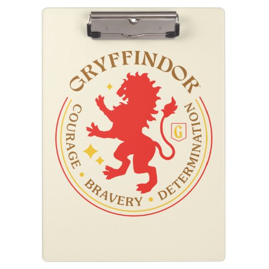GRYFFINDOR™ Red Lion House Pride Badge Klembord (Voorkant)