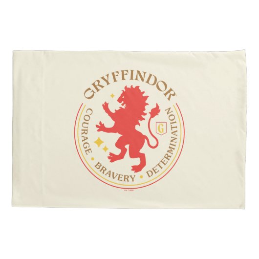 GRYFFINDOR™ Red Lion House Pride Badge Kussensloop (Achterkant)