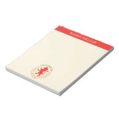 GRYFFINDOR™ Red Lion House Pride Badge Notitieblok (Linkerzijde)