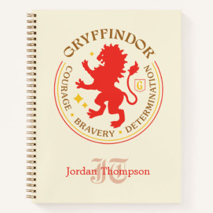 GRYFFINDOR™ Red Lion House Pride Badge Notitieboek