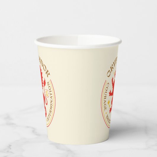 GRYFFINDOR™ Red Lion House Pride Badge Papieren Bekers (Links)