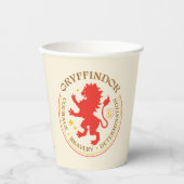 GRYFFINDOR™ Red Lion House Pride Badge Papieren Bekers (Voorkant)