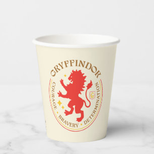 GRYFFINDOR™ Red Lion House Pride Badge Papieren Bekers