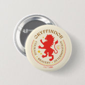 GRYFFINDOR™ Red Lion House Pride Badge Ronde Button 5,7 Cm (Voorkant /achterkant)