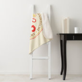 GRYFFINDOR™ Red Lion House Pride Badge Sherpa Deken (In situ)