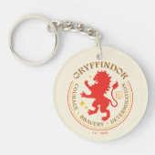 GRYFFINDOR™ Red Lion House Pride Badge Sleutelhanger (Voorkant)