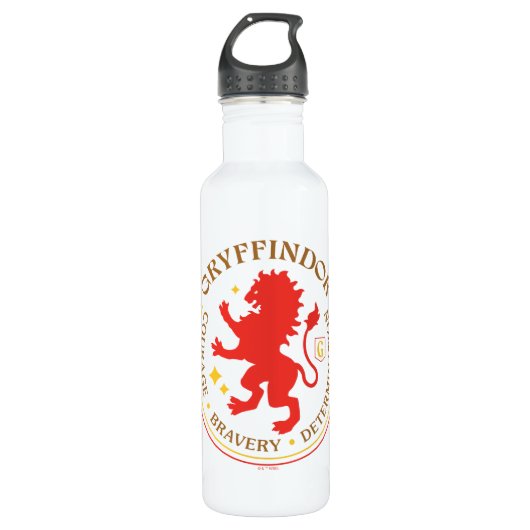 GRYFFINDOR™ Red Lion House Pride Badge Waterfles (Voorkant)