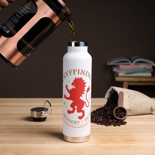 GRYFFINDOR™ Red Lion House Pride Badge Waterfles (Koffie)