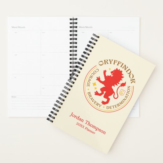 GRYFFINDOR™ Rode Leeuwen Huis Trots Badge Planner (Display)