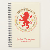 GRYFFINDOR™ Rode Leeuwen Huis Trots Badge Planner (Voorkant)
