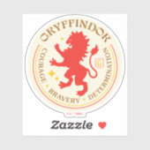 GRYFFINDOR™ Rode Leeuwenhuis Trots Badge Sticker (Vel)