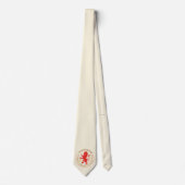 GRYFFINDOR™ Rode Leeuwenhuis Trots Badge Stropdas (Voorkant)