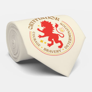 GRYFFINDOR™ Rode Leeuwenhuis Trots Badge Stropdas