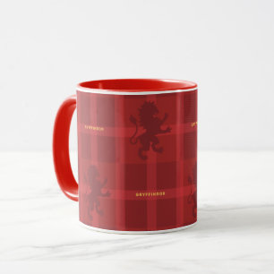 GRYFFINDOR™ Tartan Geruite Patroon Mok